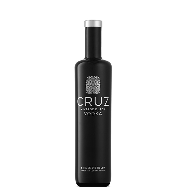 Cruz Vintage Black Premium Vodka 750ml - Vintage Liquor & Wine