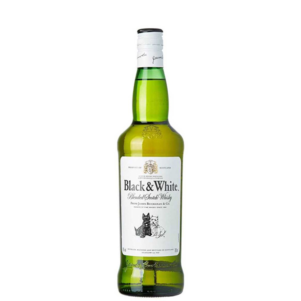Black & White Whisky 750ml - Vintage Liquor & Wine
