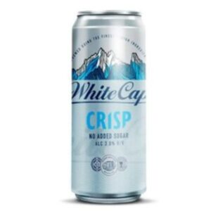 White Cap Crisp 330ml Cans - Vintage Liquor & Wine